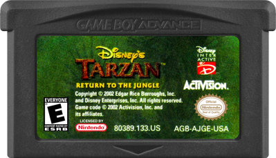 Disney's Tarzan: Return to the Jungle - Cart - Front (North America) - 1000x574