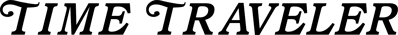Time Traveller - Clear Logo (North America) - 2400x211