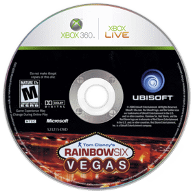 Tom Clancy's Rainbow Six: Vegas - Disc (North America) - 1440x1440