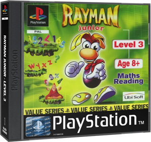 Rayman Junior: Level 3 - Box - 3D (Europe) - 1414x1333