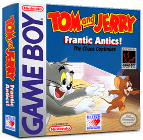 Tom and Jerry: Frantic Antics! - Box - 3D (North America) - 1016x998