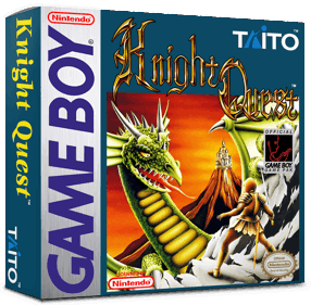 Knight Quest - Box - 3D (North America) - 1016x998