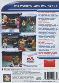 Knockout Kings 2001 - Box - Back (France) - 483x680