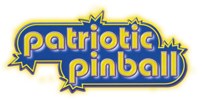 Patriotic Pinball - Clear Logo (United States) - 2476x1301