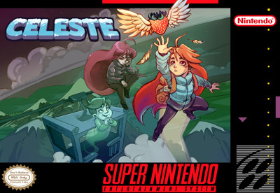 Super Mario World: Celeste.smc - Box - Front (North America) - 2260x1560