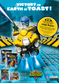 Butt-Ugly Martians: Zoom or Doom! - Advertisement Flyer - Front (United Kingdom) - 1553x2200