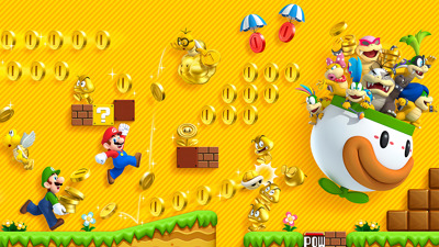 New Super Mario Bros. 2 - Fanart - Background (World) - 1920x1080