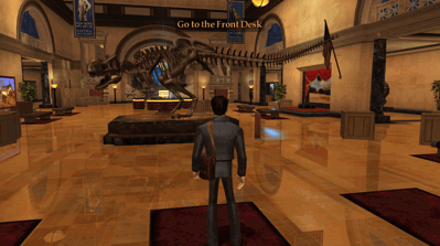 Night at the Museum: Battle of the Smithsonian: The Video Game - Screenshot - Gameplay (World) - 2407x1344