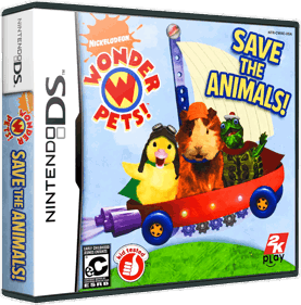Wonder Pets!: Save the Animals! - Box - 3D (North America) - 868x880