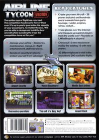 Airline Tycoon: Evolution - Box - Back (United Kingdom) - 569x800