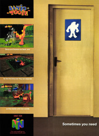 Banjo-Tooie - Advertisement Flyer - Front (United States) - 1601x2200