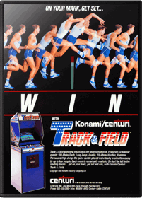 Track & Field - Fanart - Box - Front (World) - 560x780