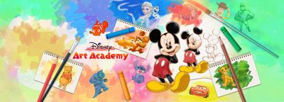 Disney Art Academy - Banner (World) - 1200x432