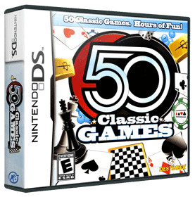 50 Classic Games - Box - 3D (North America) - 900x911