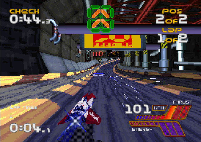Illustration of WipEout 2097