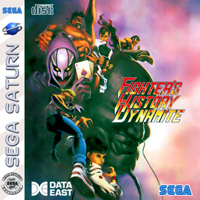 Fighter's History Dynamite - Fanart - Box - Front (North America) - 709x709