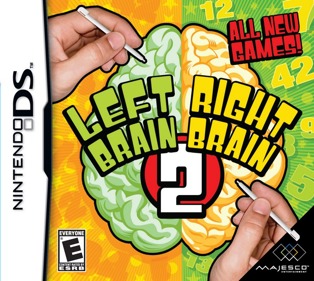 Left Brain, Right Brain 2 - Box - Front (North America) - 640x572