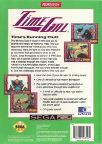 Time Gal - Box - Back (North America) - 1703x2395