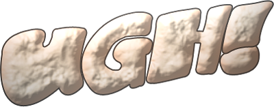 Ugh! (Play Byte) - Clear Logo (World) - 400x157