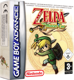 The Legend of Zelda: The Minish Cap - Box - 3D (France) - 588x634