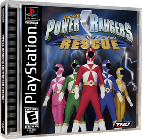 Power Rangers: Lightspeed Rescue - Box - 3D (North America) - 1227x1200