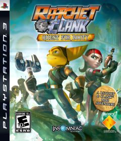Ratchet & Clank Future: Quest for Booty - Box - Front - Reconstructed (World) - 2320x2708