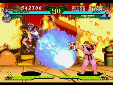 Marvel Super Heroes vs. Street Fighter - Screenshot - Gameplay (North America) - 640x480