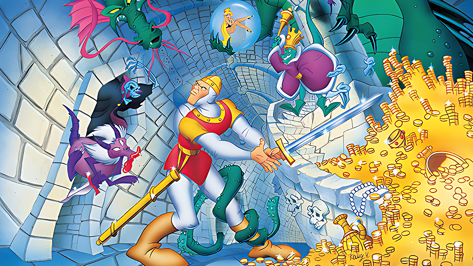 Illustration of Dragon's Lair