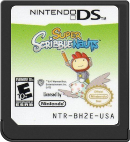 Super Scribblenauts - Cart - Front (North America) - 517x564