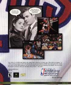 NBA Inside Drive 2002 - Advertisement Flyer - Front (United States) - 1837x2200