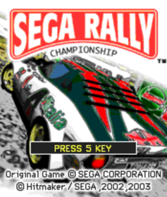 Sega Rally Championship - Screenshot - Game Title (United States) - 699x827