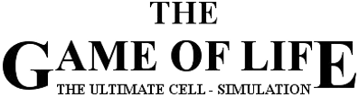 The Game of Life: The Ultimate Cell-Simulation - Clear Logo (World) - 390x106