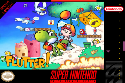 Flutter! - Fanart - Box - Front (World) - 1500x1000