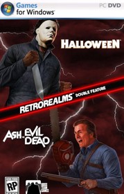 RetroRealms: Ash vs Evil Dead & Halloween Double Feature - Fanart - Box - Front (World) - 639x1000
