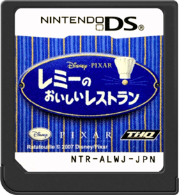Ratatouille - Cart - Front (Japan) - 517x564