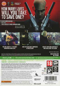 Hitman: Absolution - Box - Back (Europe) - 6087x8634