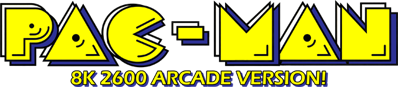 Pac-Man 8K - Clear Logo (World) - 640x140