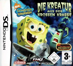 SpongeBob SquarePants: Creature from the Krusty Krab - Box - Front (Europe) - 890x800