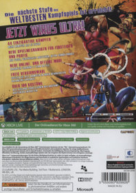 Ultra Street Fighter IV - Box - Back (Germany) - 501x710