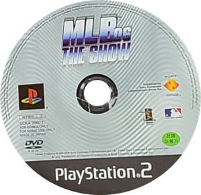 MLB 06: The Show - Disc (Korea) - 625x605