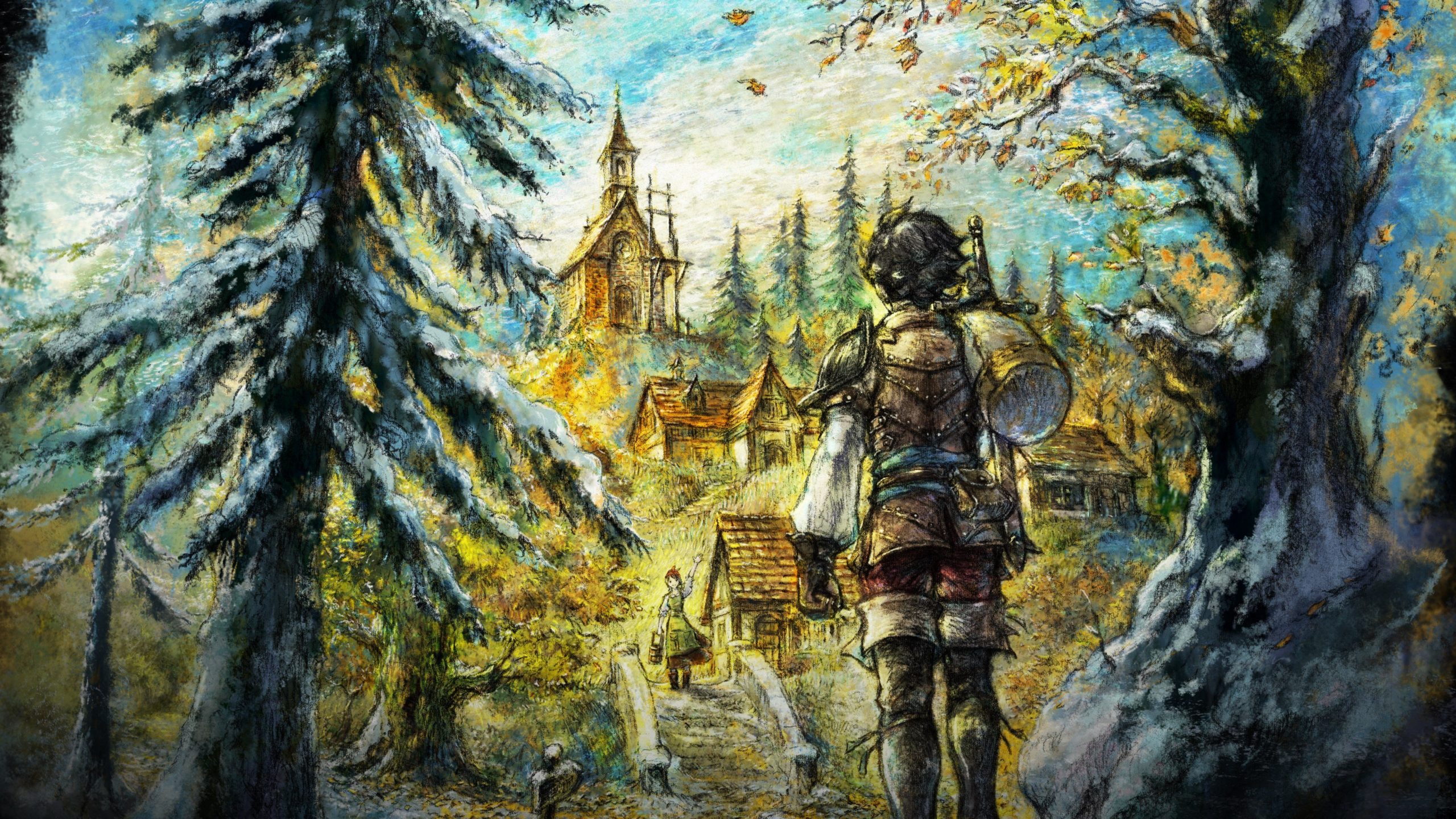 Illustration of Octopath Traveler 0