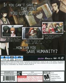 Steins;Gate 0 - Box - Back (North America) - 635x800