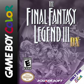 Final Fantasy Legend III DX - Fanart - Box - Front (World) - 1400x1400