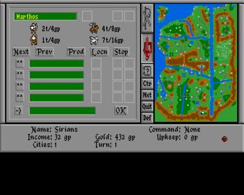 Warlords - Screenshot - Gameplay (North America) - 640x512