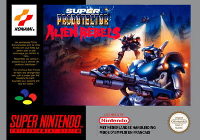 Contra III: The Alien Wars - Box - Front (France) - 2103x1476