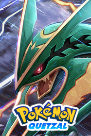 Pokémon Quetzal - Fanart - Box - Front (North America) - 600x900