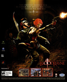 BloodRayne - Advertisement Flyer - Front (United States) - 2277x2800