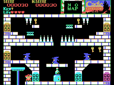 Castle Excellent - Screenshot - Gameplay (World) - 256x192