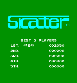 Skater - Screenshot - High Scores (North America) - 240x256