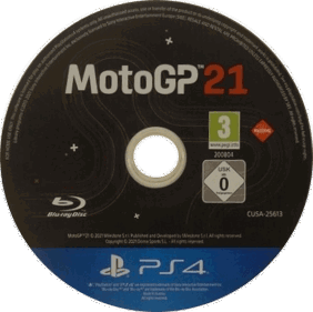 MotoGP 21 - Disc (Europe) - 445x443
